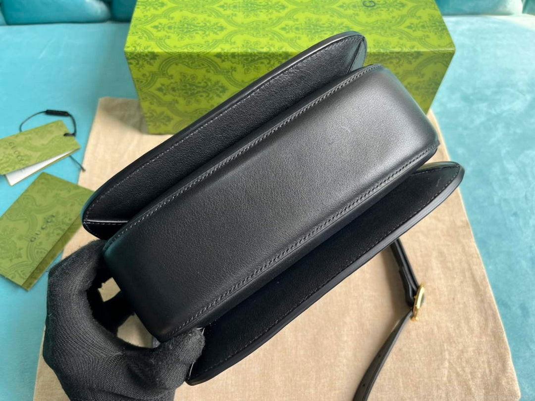 Gucci 735101 Gucci Blondie Top-handle Bag Black