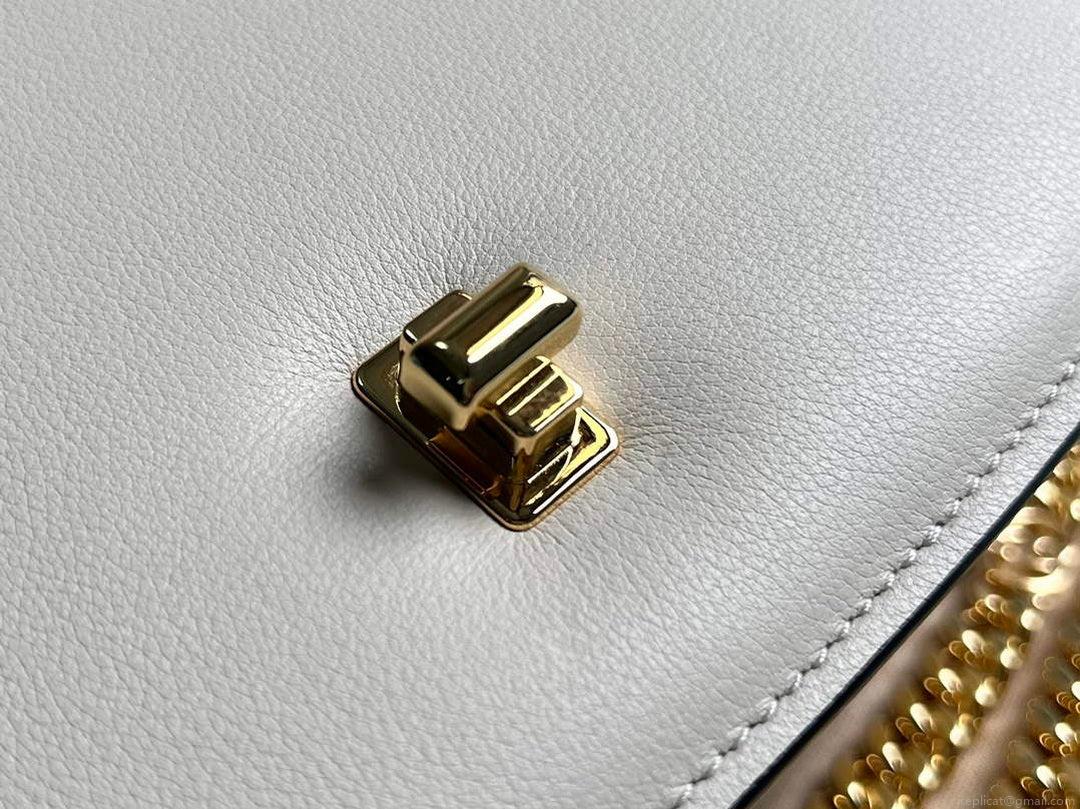Gucci 735101 Gucci Blondie Top-handle Bag White