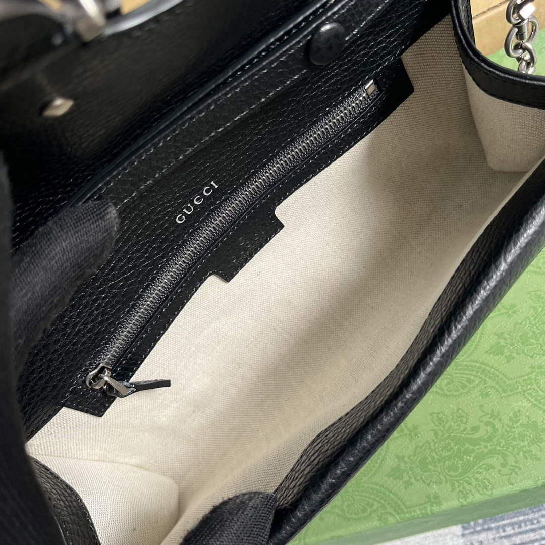Gucci 731782 Dionysus small shoulder bag Black