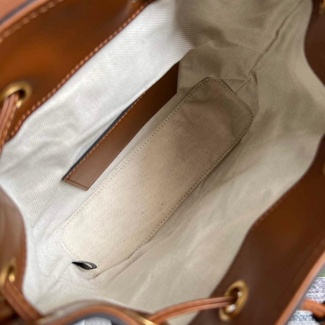 Gucci 702101 Bamboo backpack Brown