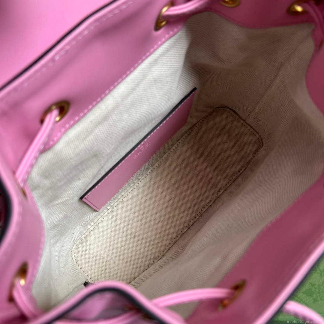 Gucci 702101 Bamboo backpack Pink