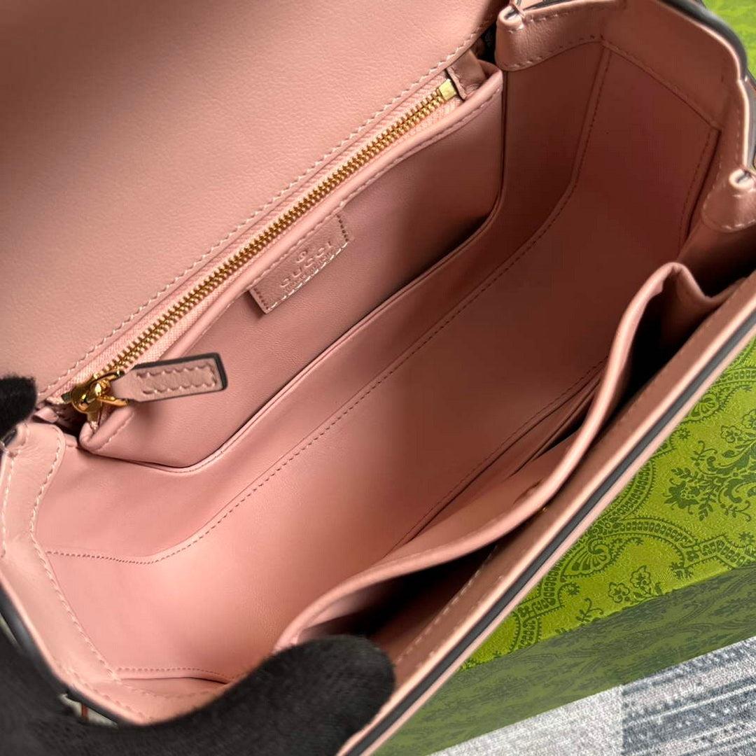 Gucci 735101 Gucci Blondie Top-handle Bag Light pink