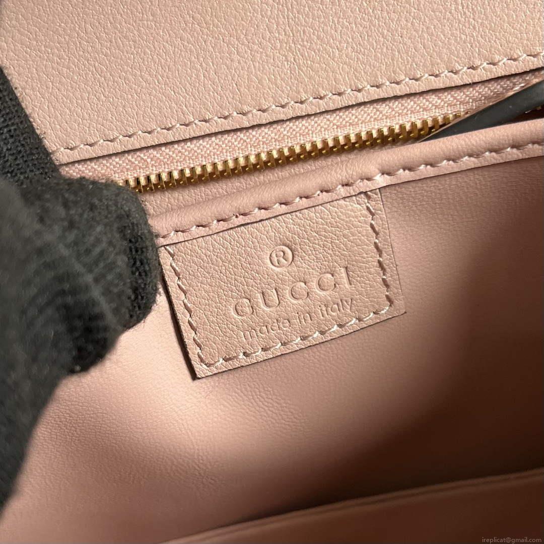 Gucci 735101 Gucci Blondie Top-handle Bag Light pink