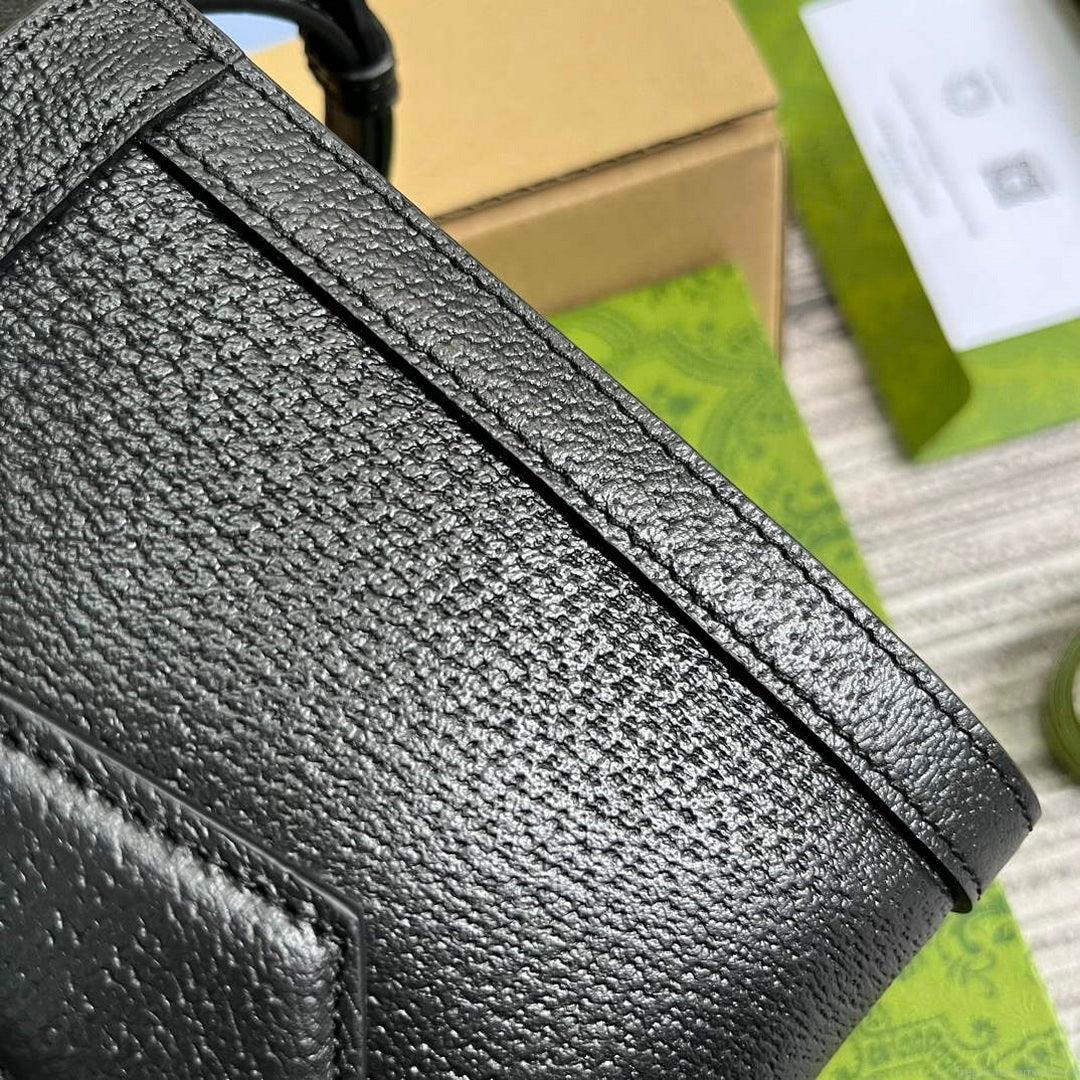 Gucci 735153 Gucci Diana Small Shoulder Bag Black