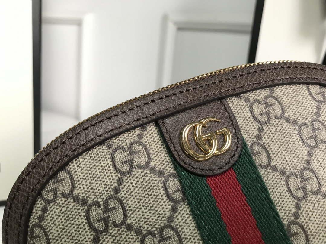 Gucci 625550 Ophidia GG medium cosmetic case Beige &ebony