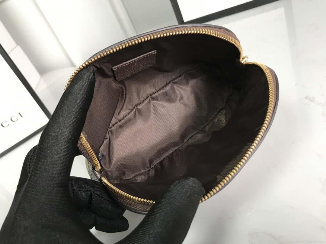 Gucci 625550 Ophidia GG medium cosmetic case Beige &ebony