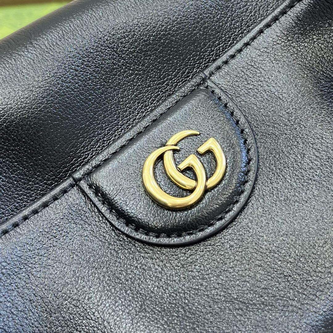 Gucci 746124 Gucci Diana Medium Shoulder Bag Black