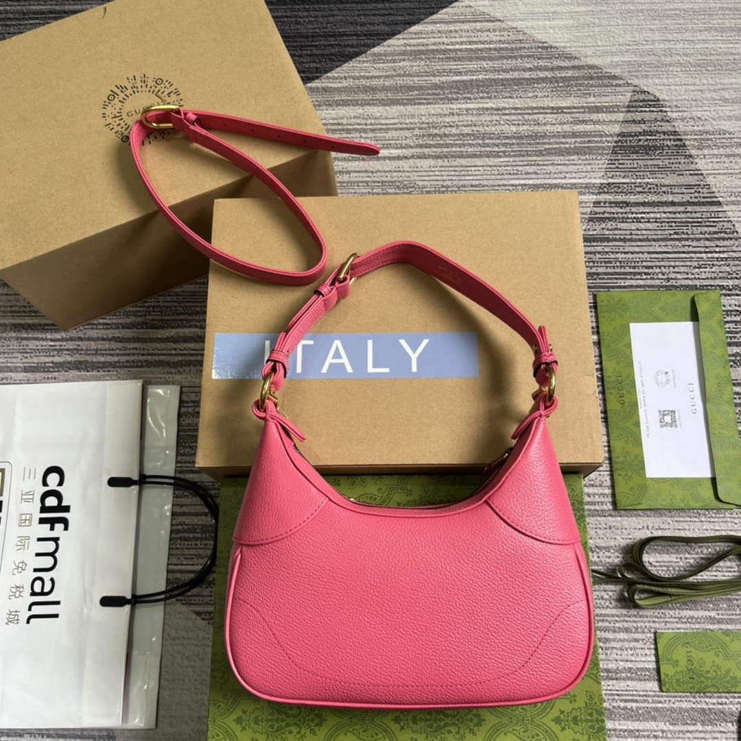 Gucci 731817 Aphrodite Small Shoulder Bag Pink