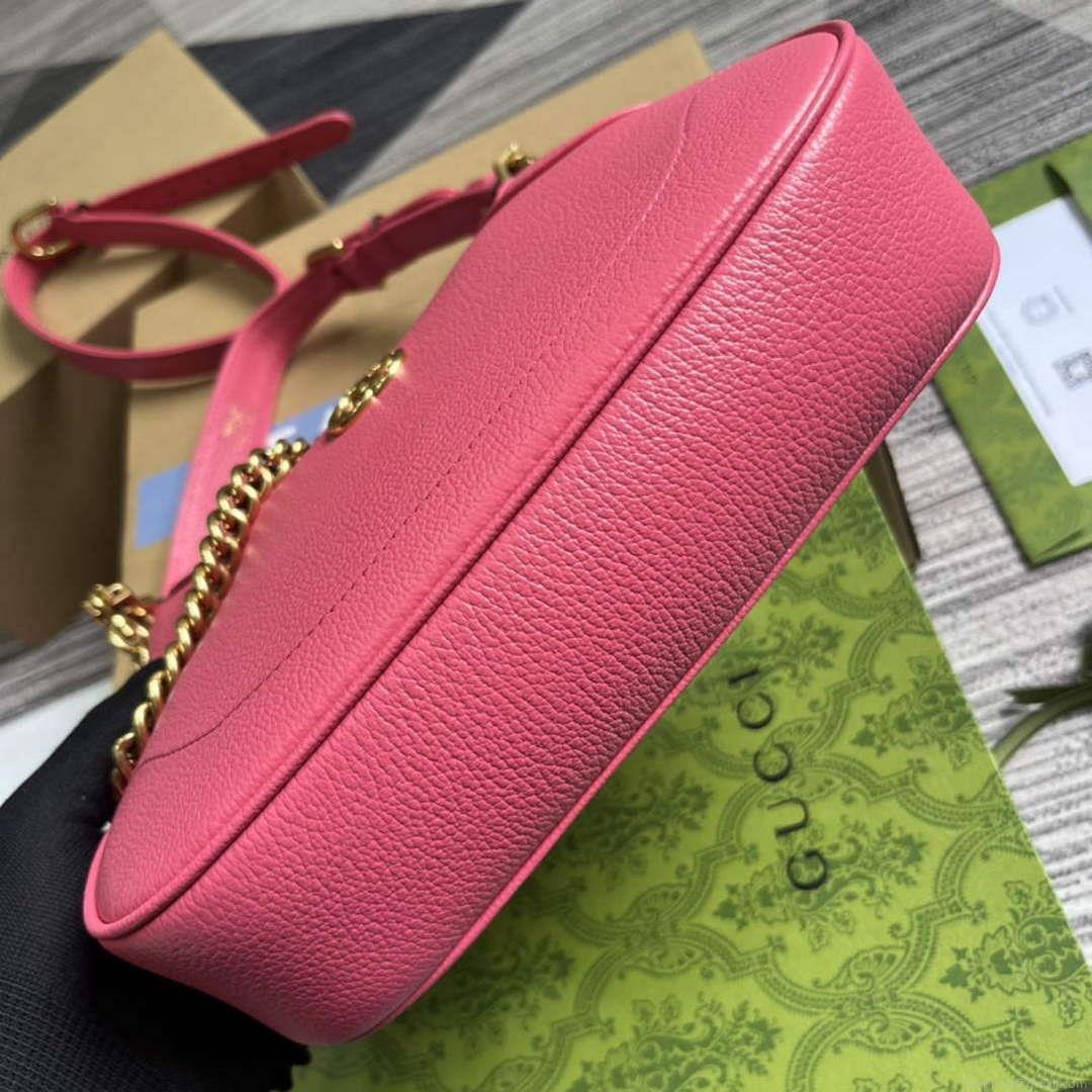 Gucci 731817 Aphrodite Small Shoulder Bag Pink
