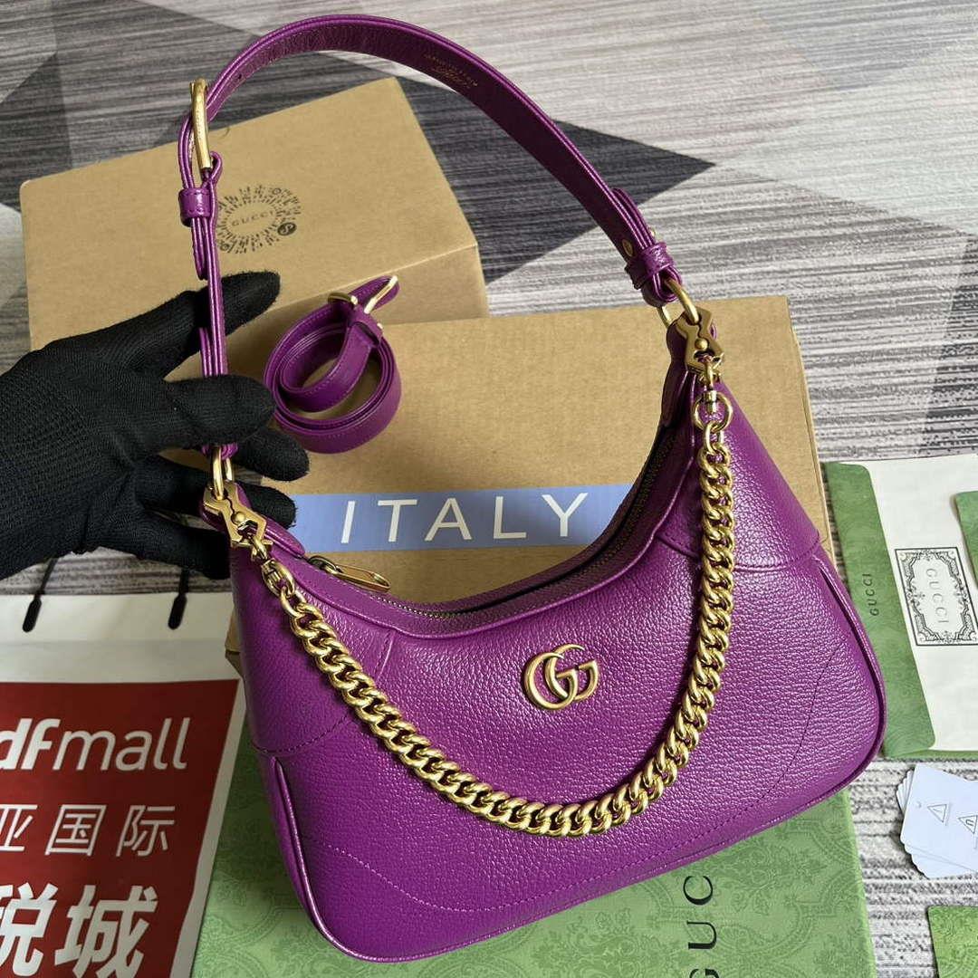 Gucci 731817 Aphrodite Small Shoulder Bag Purple