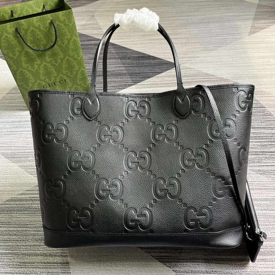 Gucci 726755 Jumbo GG large tote bag Black