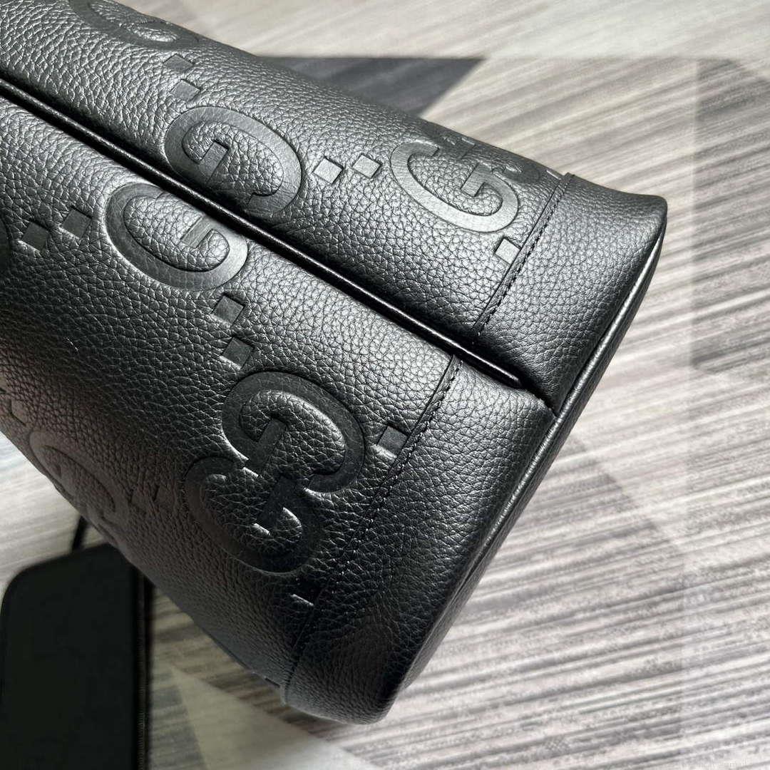 Gucci 726755 Jumbo GG large tote bag Black