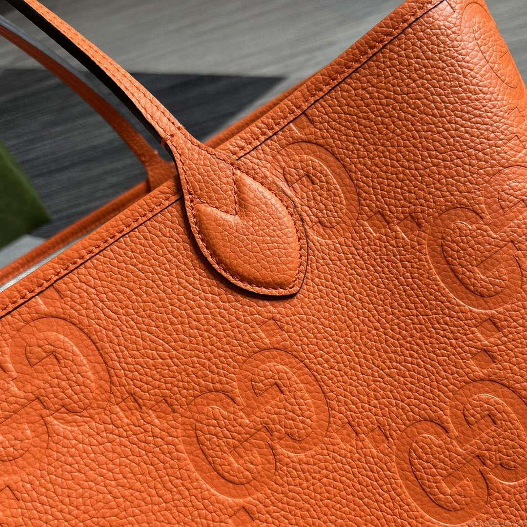 Gucci 726755 Jumbo GG large tote bag Orange