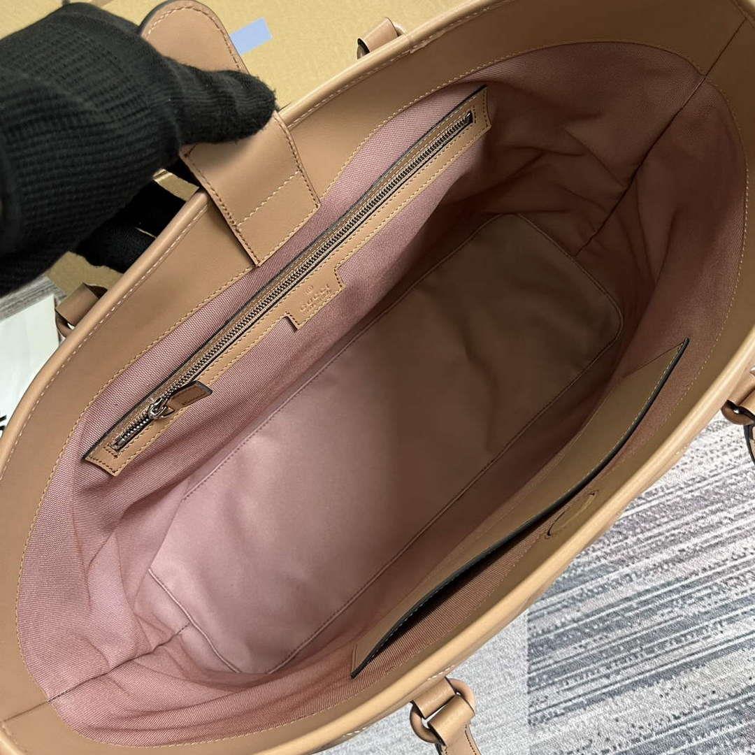Gucci 739684 GG Marmont Large Tote Bag Rose beige