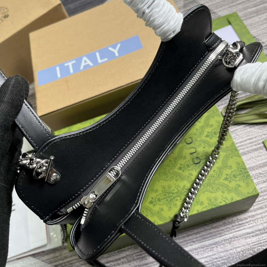 Gucci 745918 Petite GG Small Tote Bag Black
