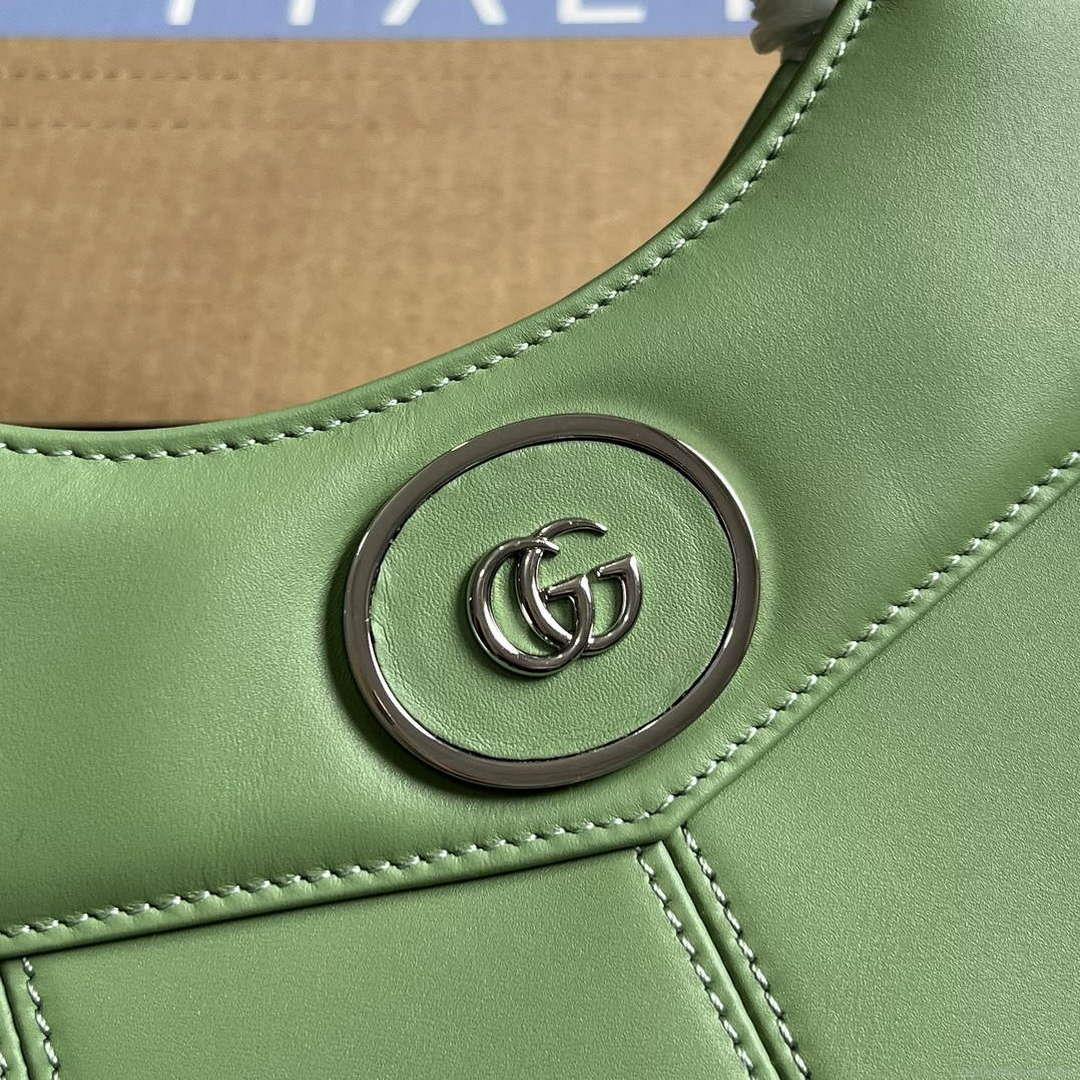 Gucci 745918 Petite GG Small Tote Bag Light green