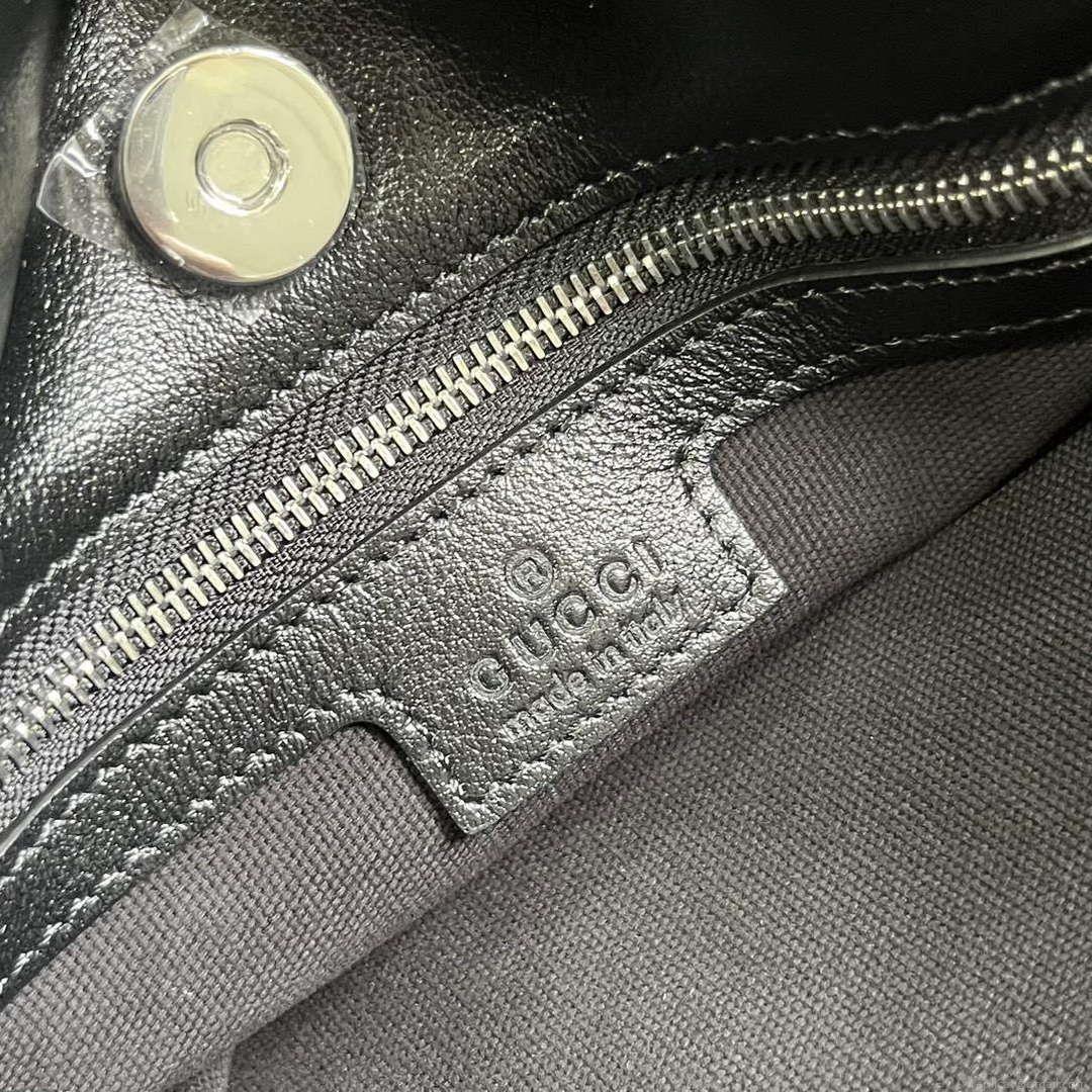 Gucci 751518 Gucci Blondie Small Tote Bag Black