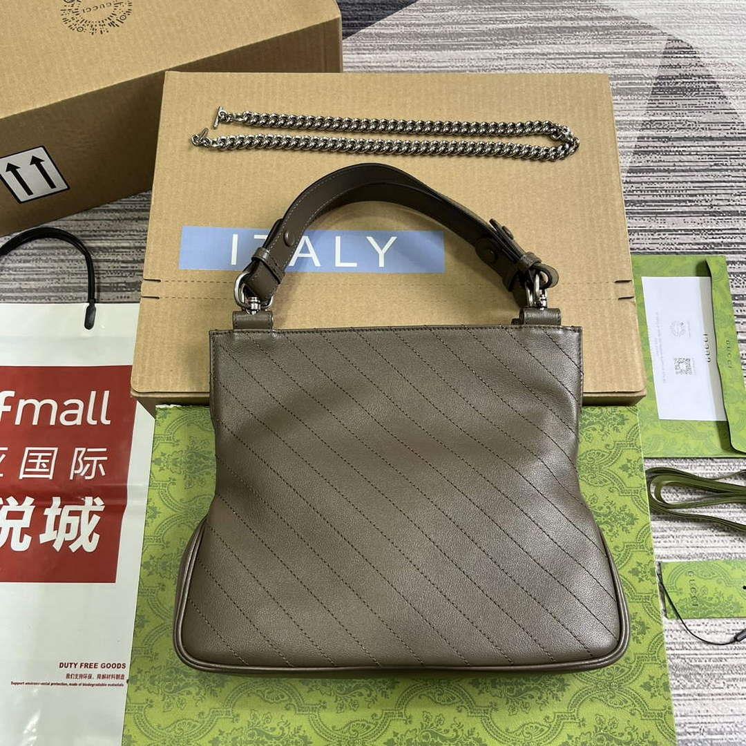 Gucci 751518 Gucci Blondie Small Tote Bag Brown