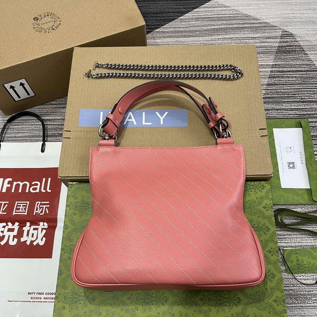 Gucci 751518 Gucci Blondie Small Tote Bag Rose pink