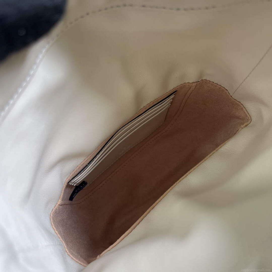 Gucci 746433 GG Marmont Mini Bucket Bag White