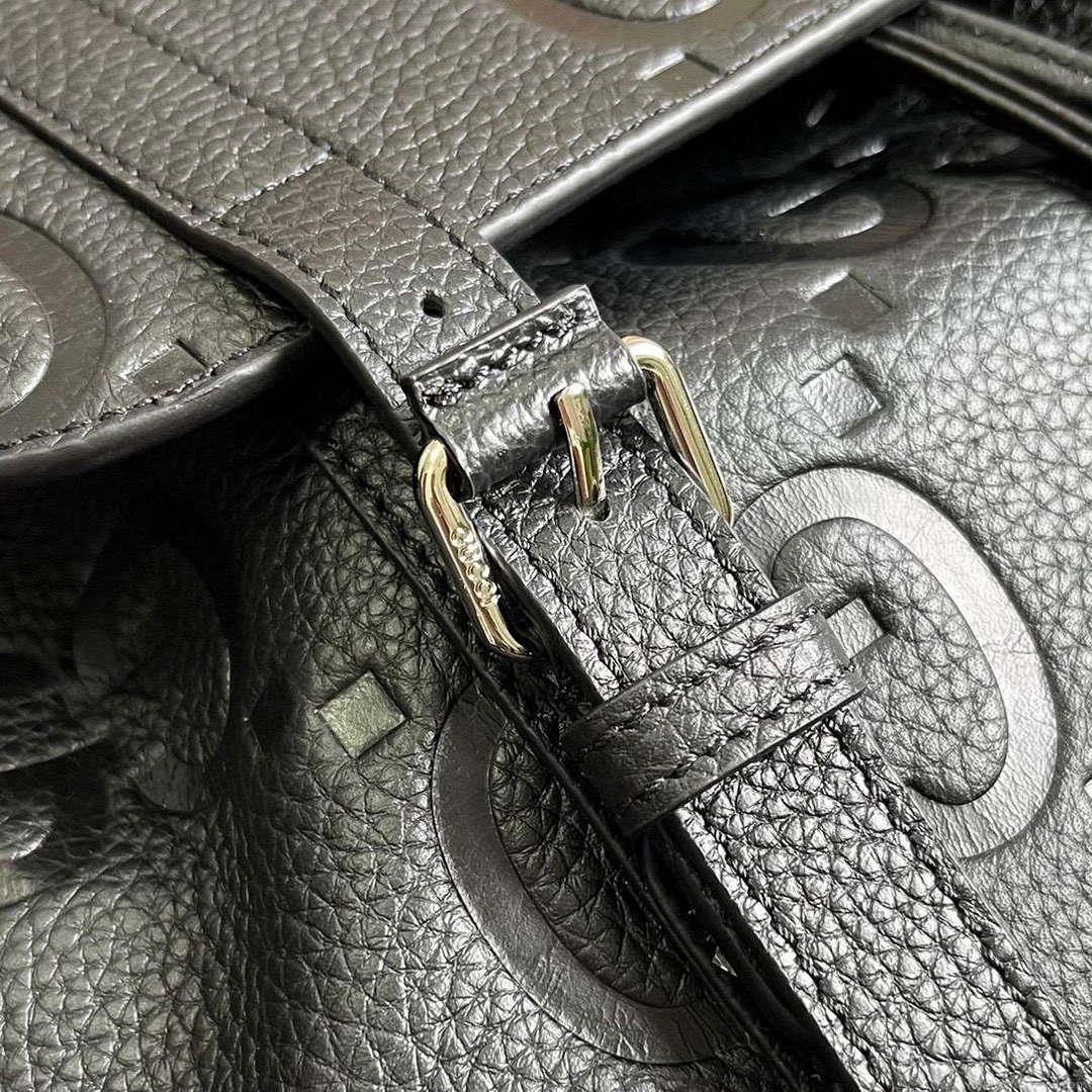 Gucci 625770 Jumbo GG Backpack Black