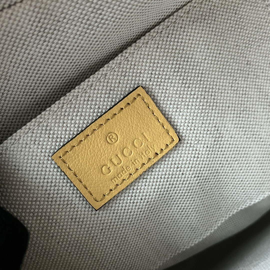 Gucci 742360 Gucci Blondie Small Shoulder Bag Yellow