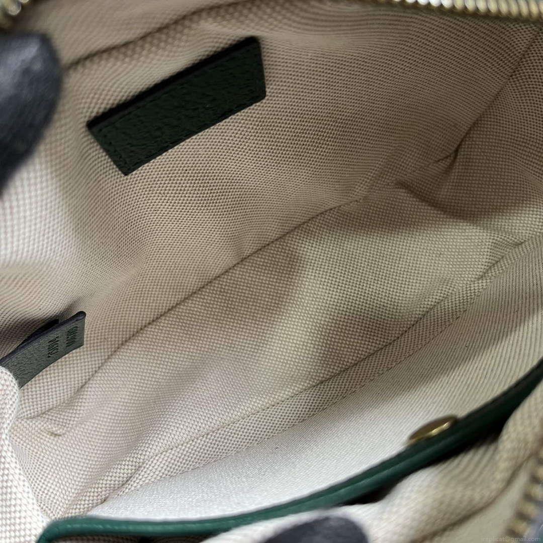 Gucci 751914 Mini GG Canvas Mini Shoulder Bag Green