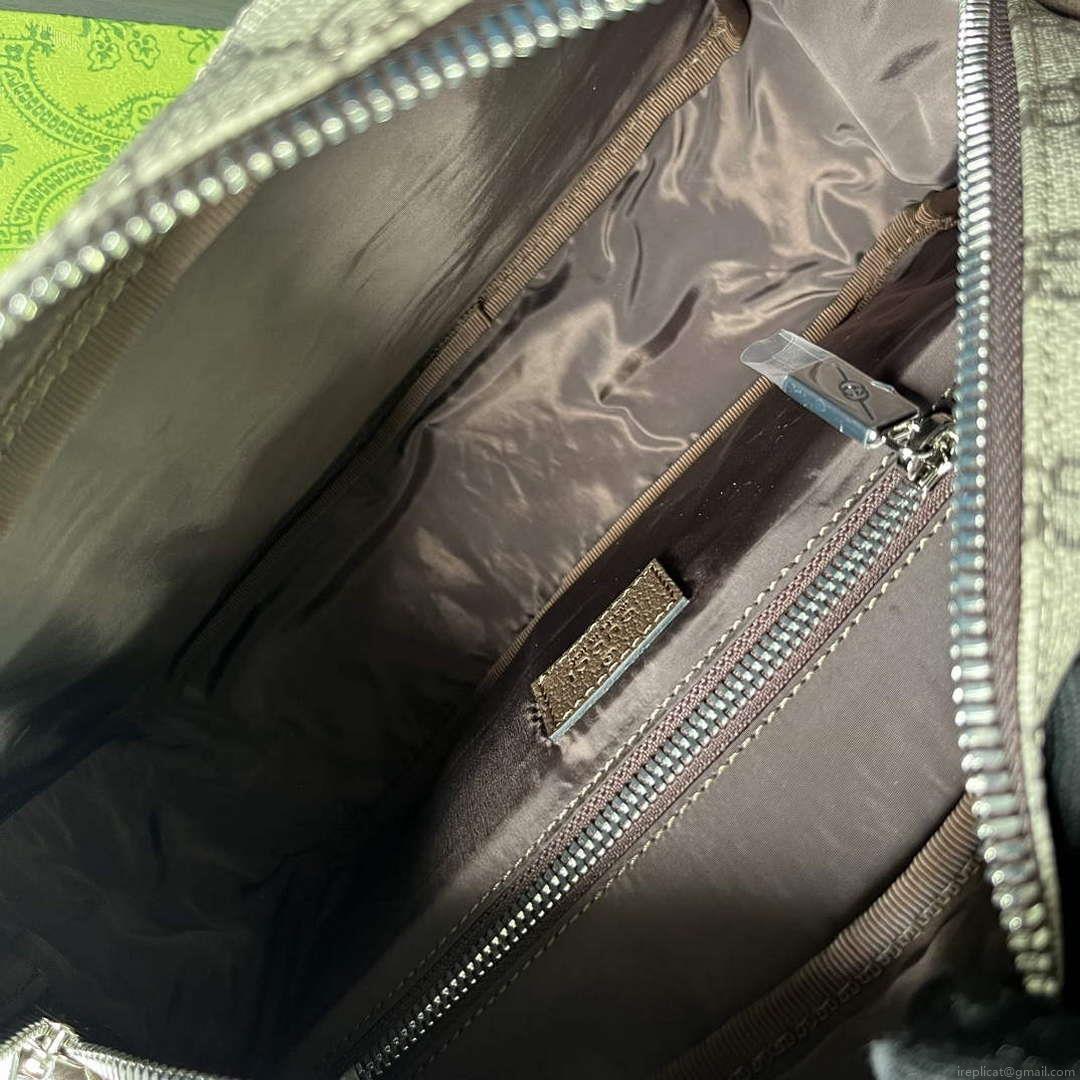 Gucci 760123 GG Messenger Bag Bronw