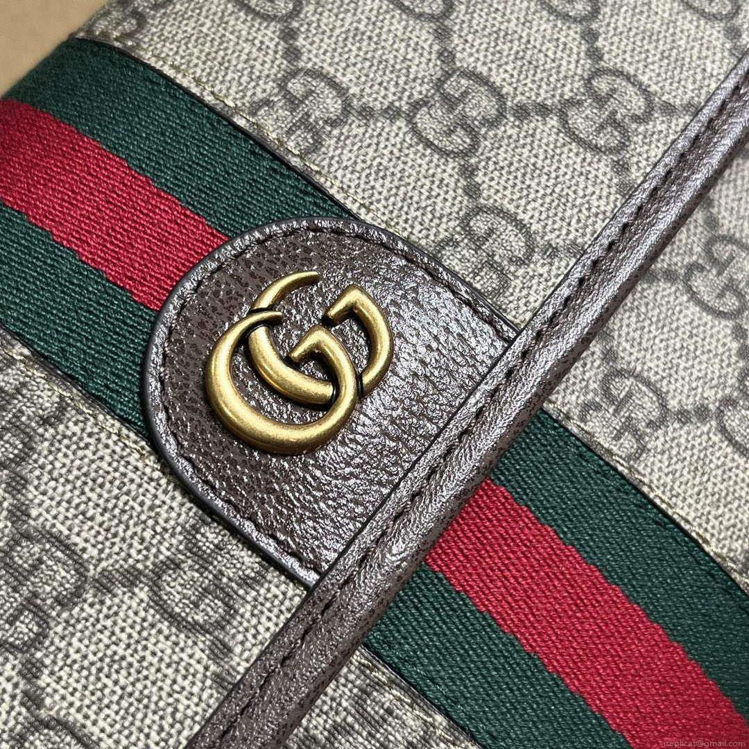 Gucci 752597 Ophidia GG Small Belt Bag Brown