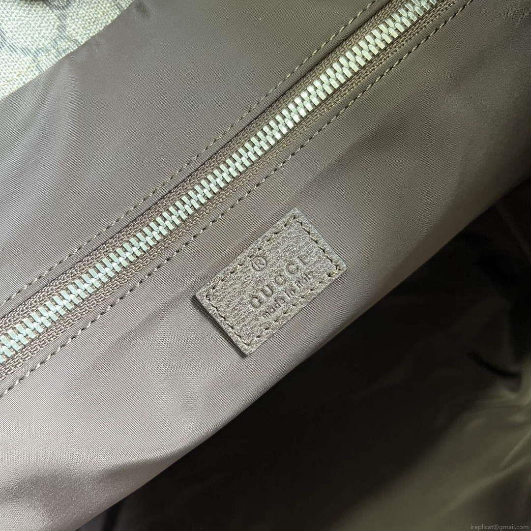 Gucci 763287 GG Tender Medium Tote Bag Beige