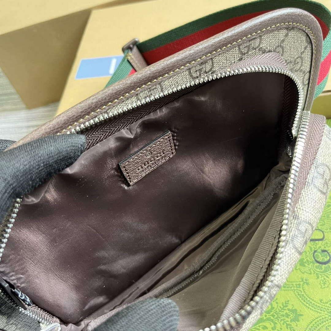 Gucci 760217 GG Belt Bag Brown