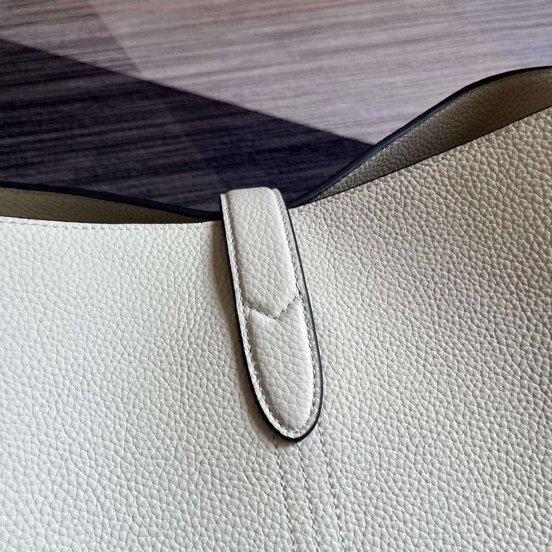 Gucci 763103 Jackie 1961 Small Shoulder Bag White
