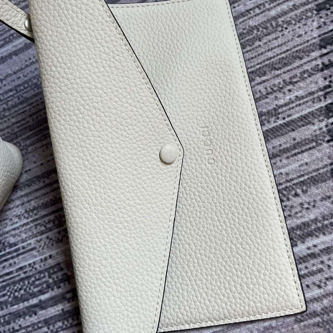 Gucci 763103 Jackie 1961 Small Shoulder Bag White