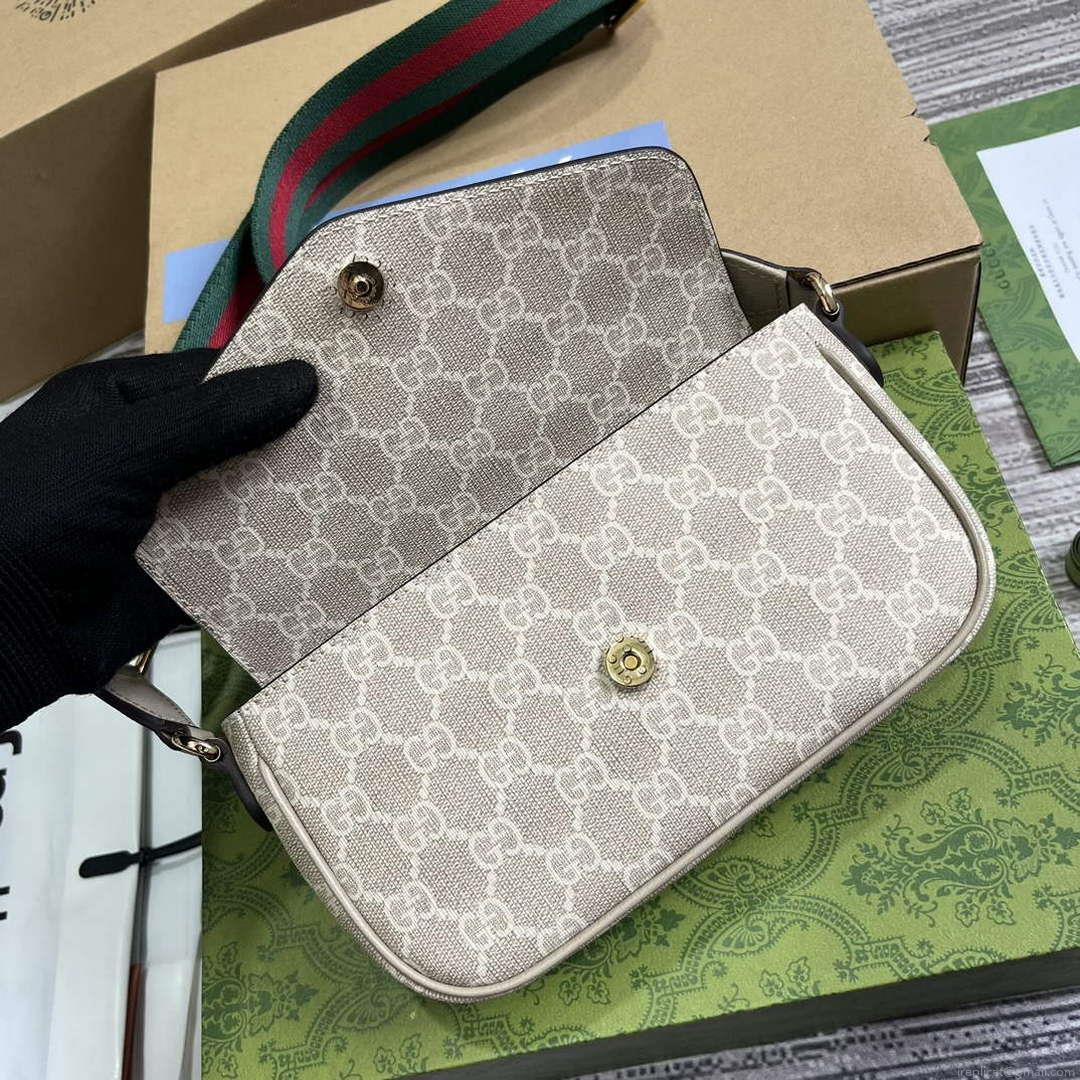 Gucci 764961 Ophidia Mini Bag Oatmeal