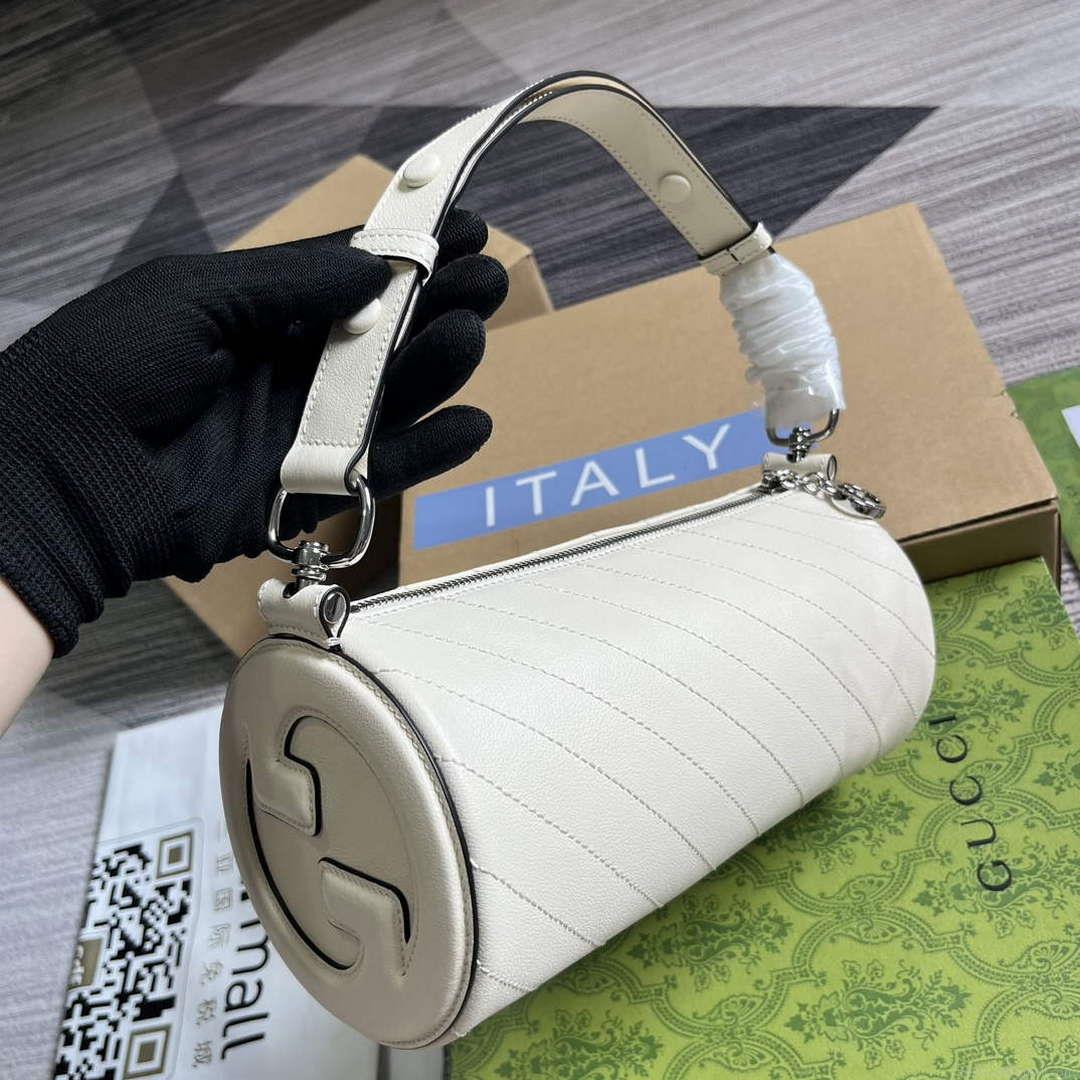 Gucci 760169 Gucci Blondie Small Shoulder Bag White