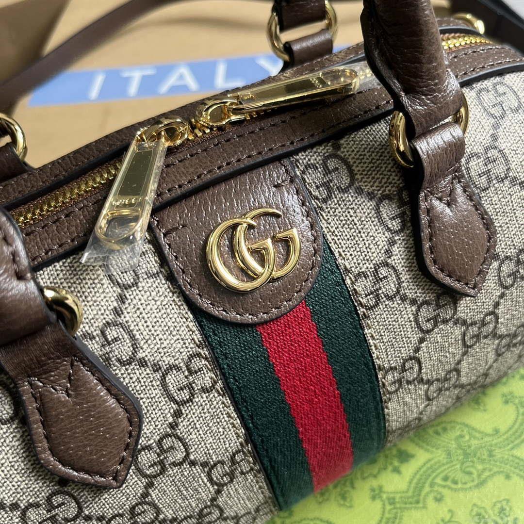Gucci 772053 Gucci Ophidia GG Mini top handle bag Beige