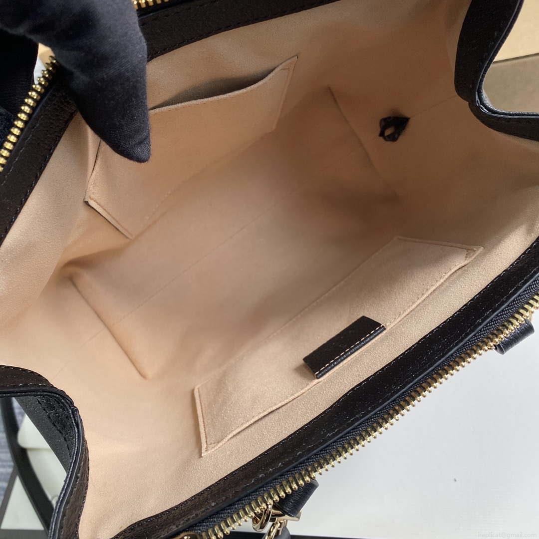 Gucci 547551 Ophidia Small GG Tote Bag Black leather