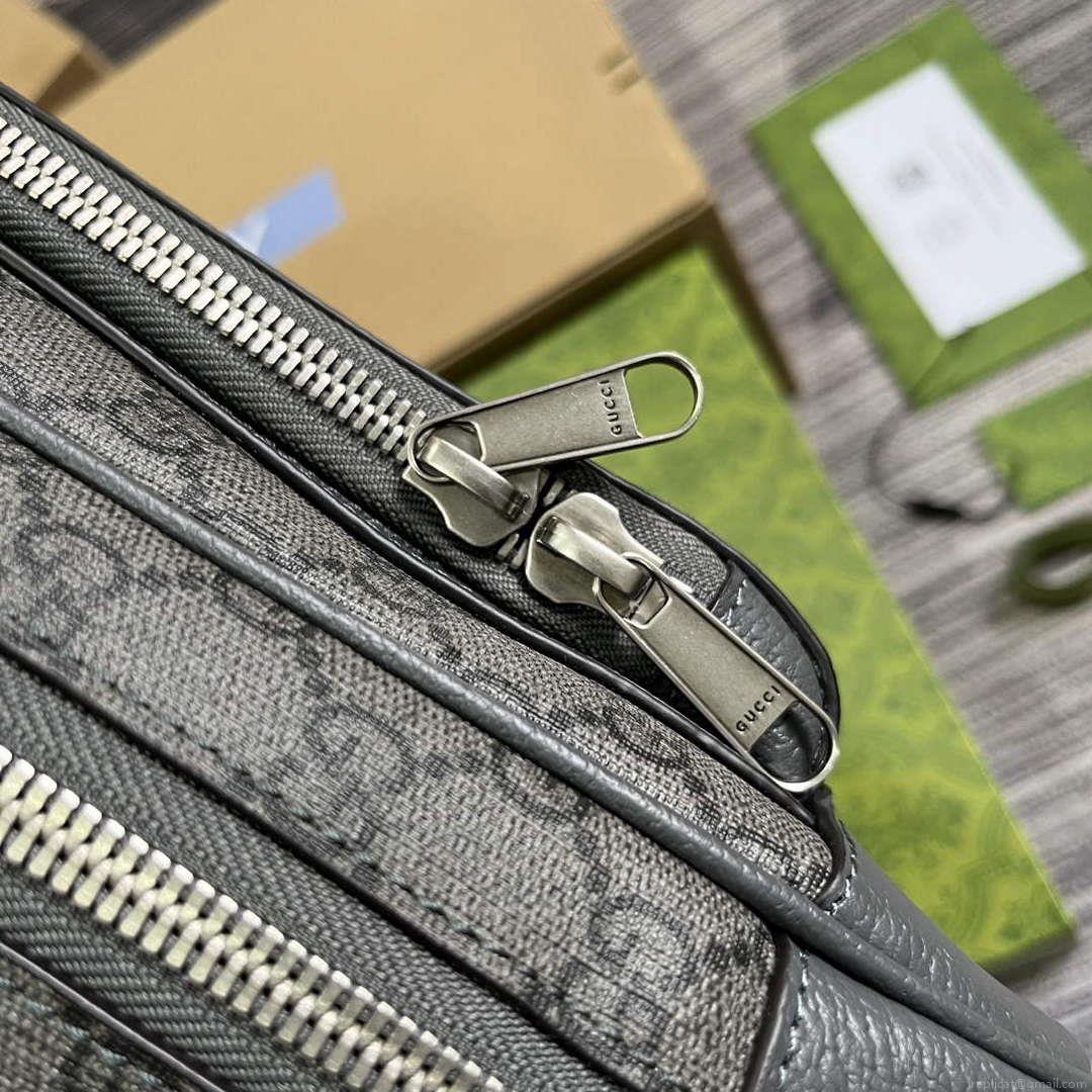 Gucci 745718 Ophidia GG Medium Backpack Grey