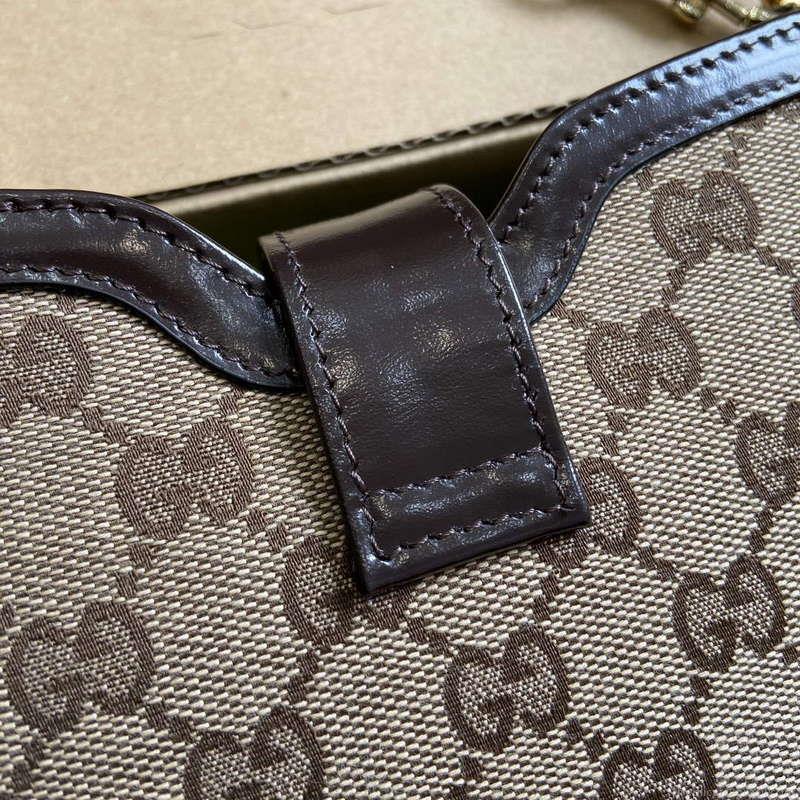 Gucci 786015 Gucci Moon Side Mini Shoulder Bag Brown