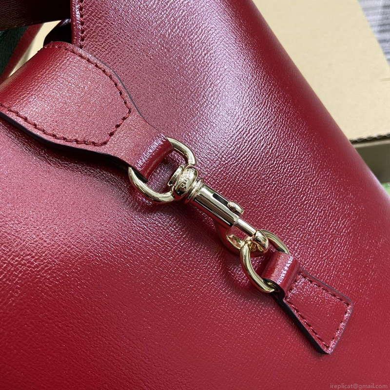 Gucci 782908 Mini Bucket Shoulder Bag Red