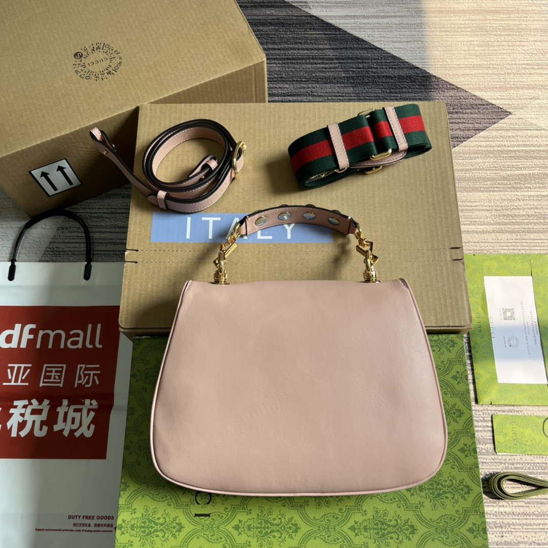 Gucci Blondie Medium top handle bag 721172 Pink