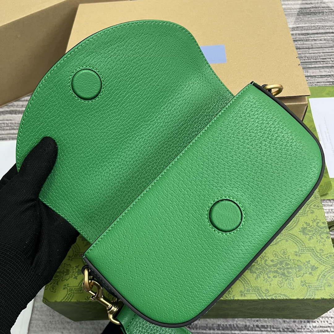 Gucci 727791 Adidas X Gucci Mini Bag Green