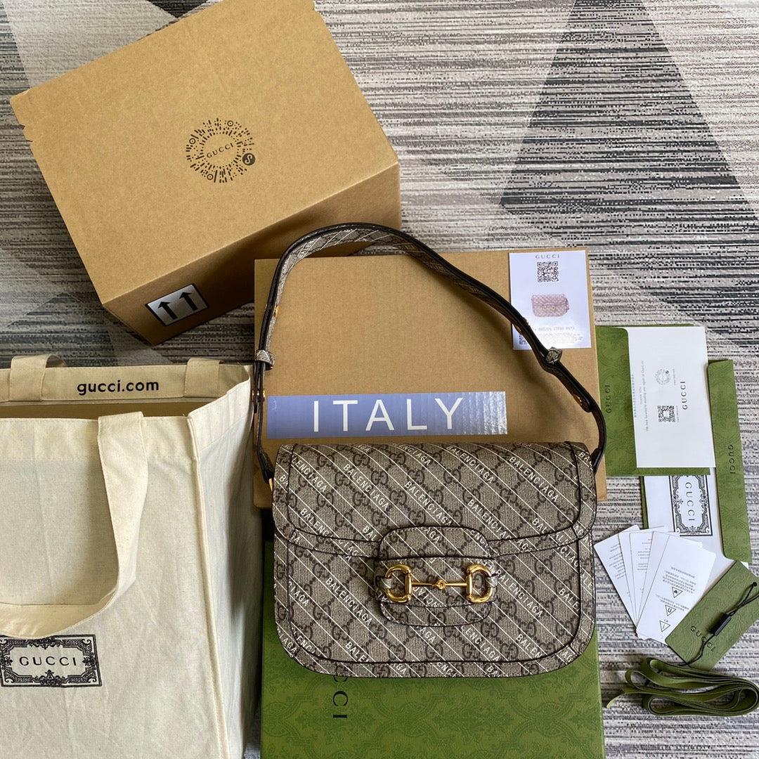 Gucci Horsebit 1955 shoulder bag 602204 Beige