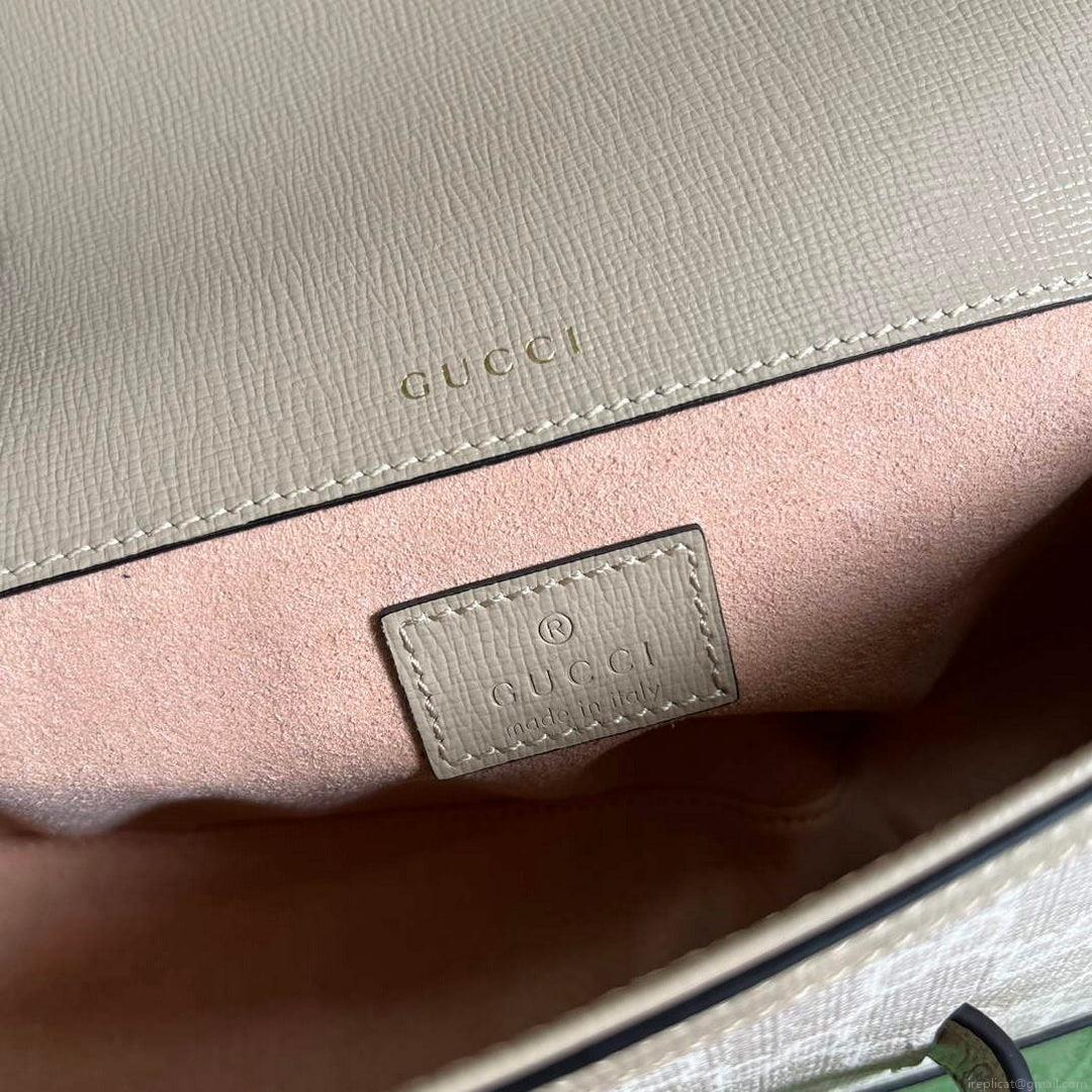 Gucci 735178 Gucci Horsebit 1955 small shoulder bag Oatmeal