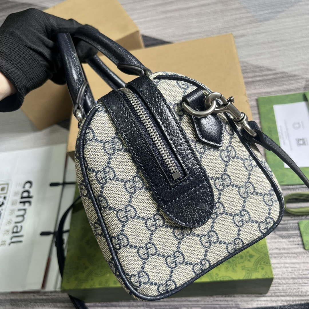 Gucci 772061 Gucci Ophidia GG Small top handle bag Black