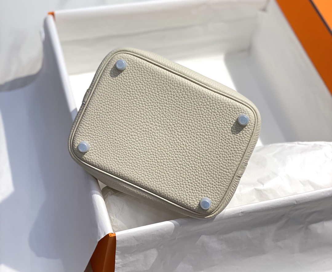 Hermes H056289 Picotin Lock 18 22 Bag H330013 Silver