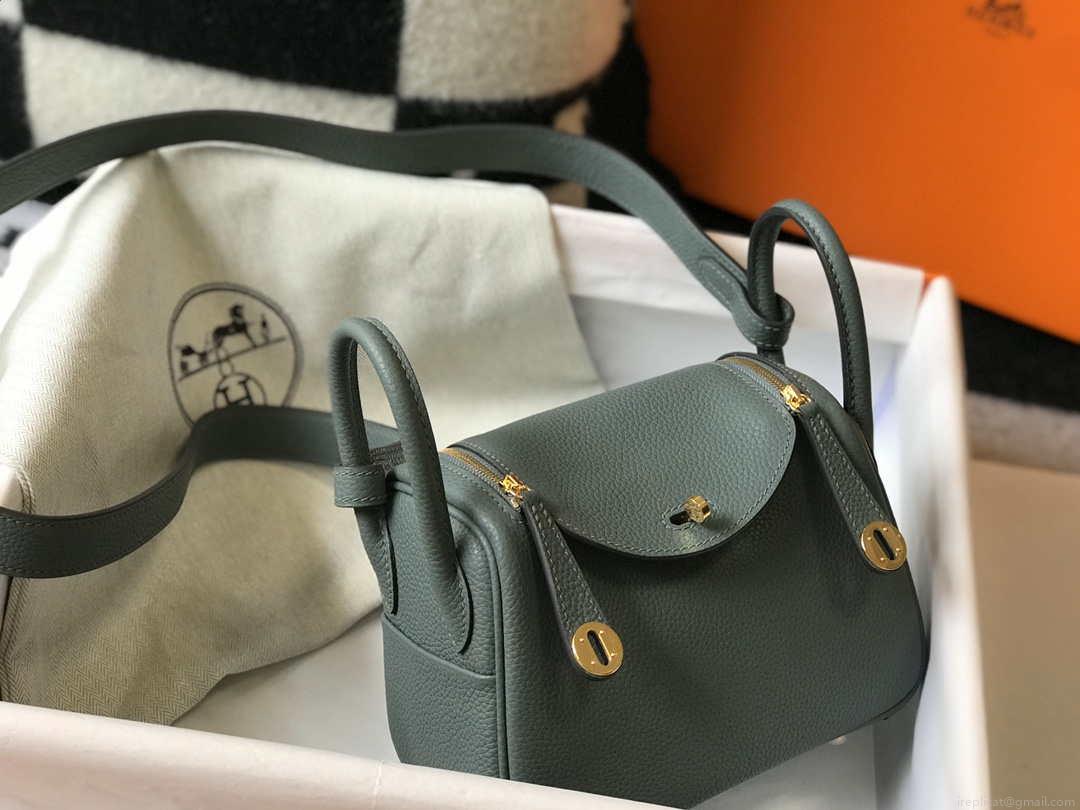 Hermes H079086CK18 Lindy Mini Bag 19cm Semi-manual H231905