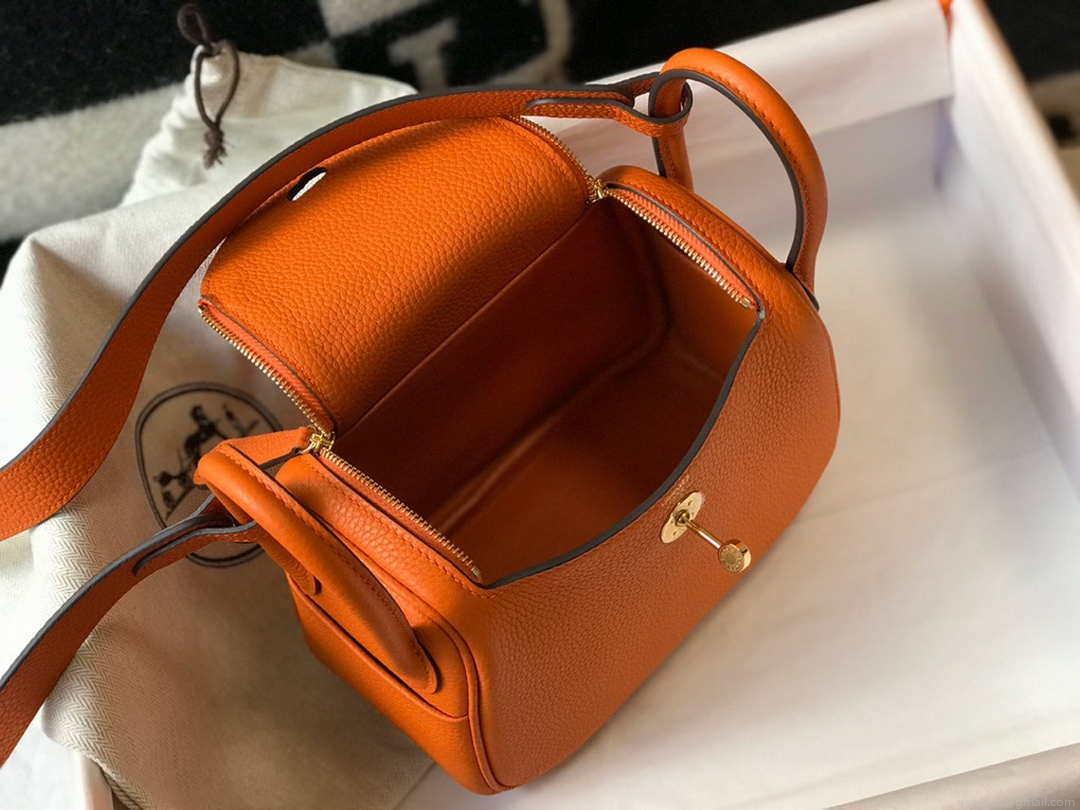 Hermes H079086CK18 Lindy Mini Bag 19cm Semi-manual H231908