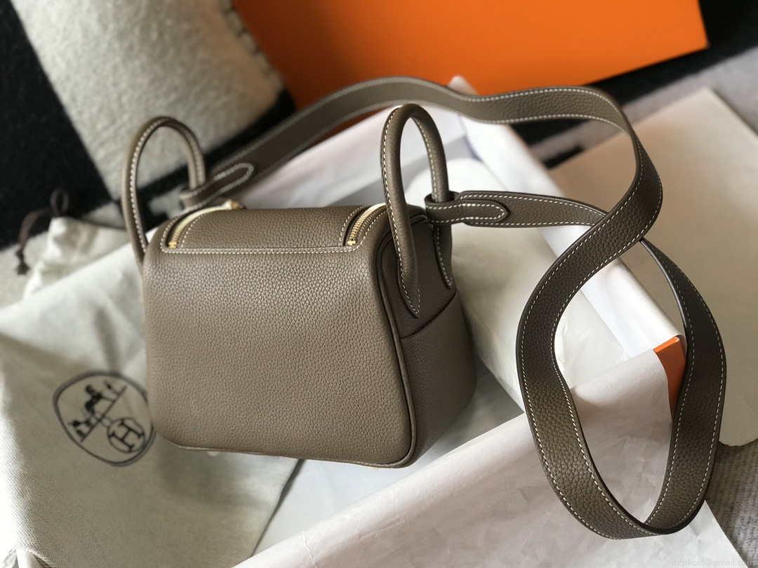 Hermes H079086CK18 Lindy Mini Bag 19cm Semi-manual H231911