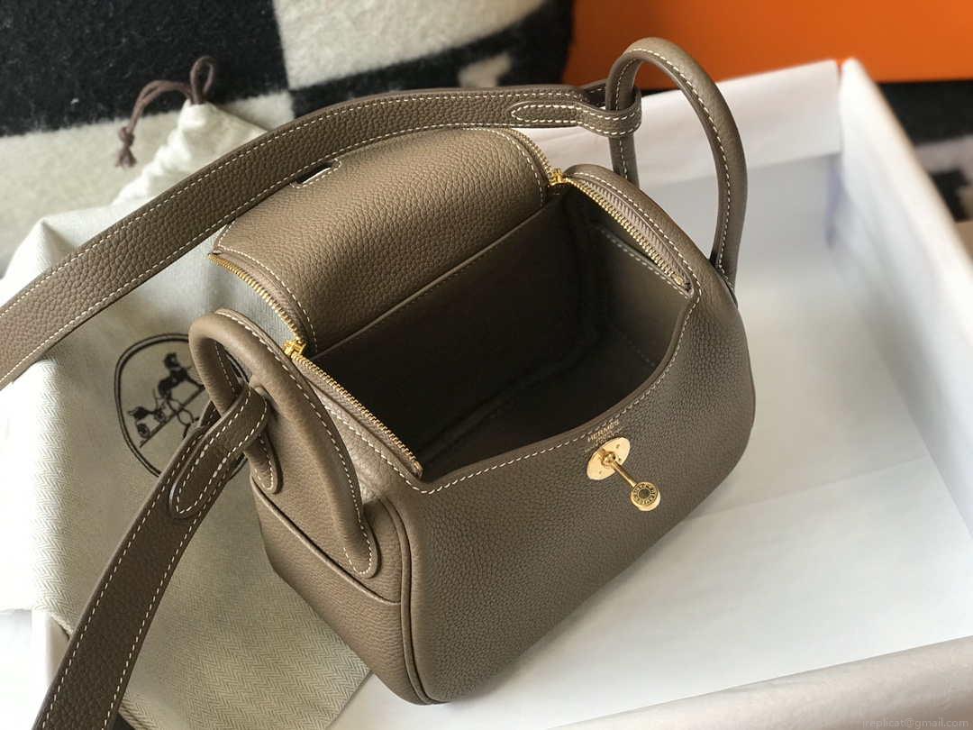 Hermes H079086CK18 Lindy Mini Bag 19cm Semi-manual H231911